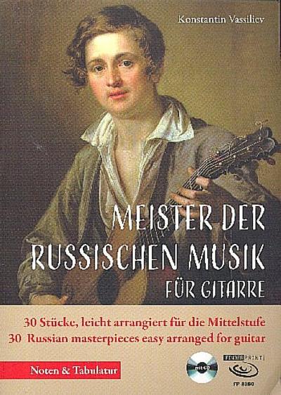 Meister der russischen Musik (+CD)für Gitarre/Tabulatur