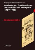 Manifeste und Proklamationen der europäischen Avantgarde (1909-1938)
