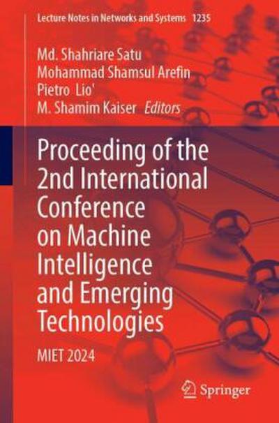 Proceeding of the 2nd International Conference on Machine Intelligence and Emerging Technologies