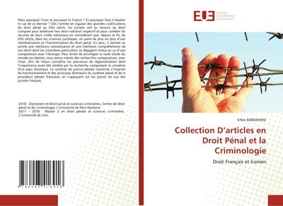Collection D¿articles en Droit Pénal et la Criminologie - Erfan Babakhani