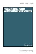 Publikums- und Wirkungsforschung