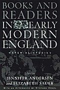 Books and Readers in Early Modern England