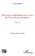 Dictionnaire alphabétique des versets des douze de