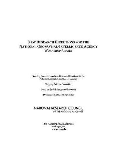 New Research Directions for the National Geospatial-Intelligence Agency