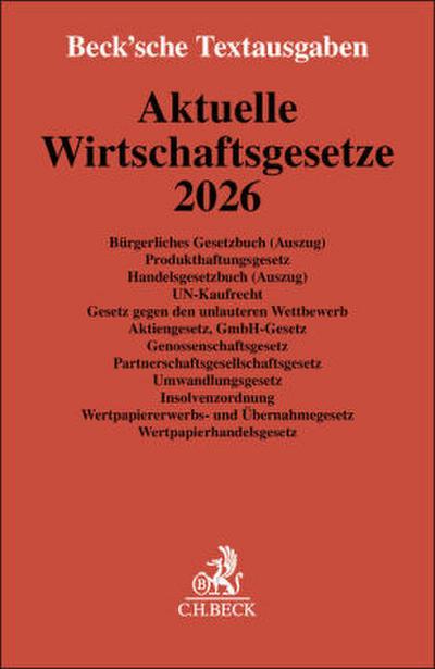 Aktuelle Wirtschaftsgesetze 2026