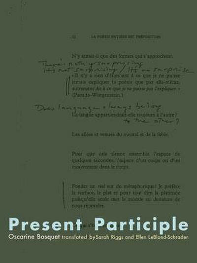 Bosquet, O: Present Participle
