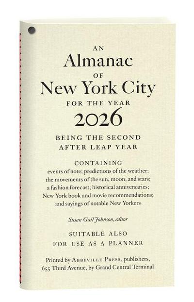 An Almanac of New York City for the Year 2026