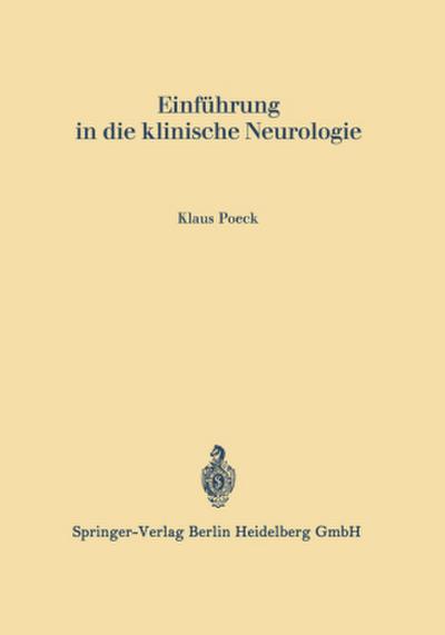 Einführung in die klinische Neurologie
