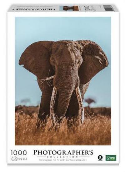 Afrikanischer Elefant 1000 Teile (Puzzle)