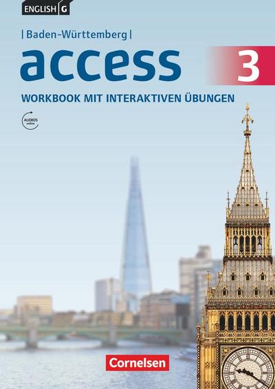 English G Access Band 3: 7. Schuljahr - Workbook mit interaktiven Übungen auf scook.de. Baden-Württemberg