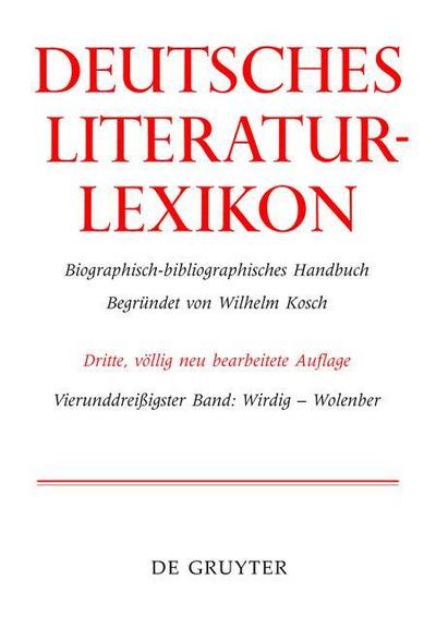 Deutsches Literatur-Lexikon Wirdig - Wol