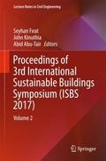 Proceedings of 3rd International Sustainable Build