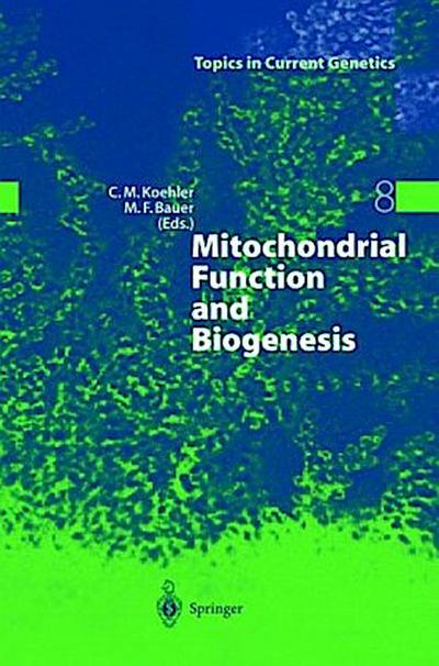 Mitochondrial Function and Biogenesis