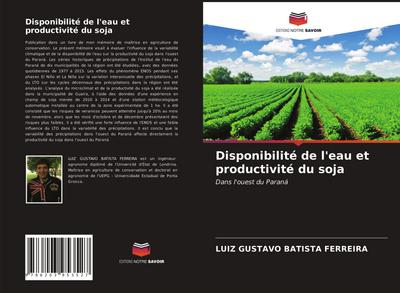 Disponibilité de l’eau et productivité du soja