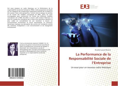 La Performance de la Responsabilité Sociale de l’Entreprise