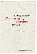 Glasmurmeln, ziegelrot