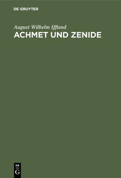 Achmet und Zenide