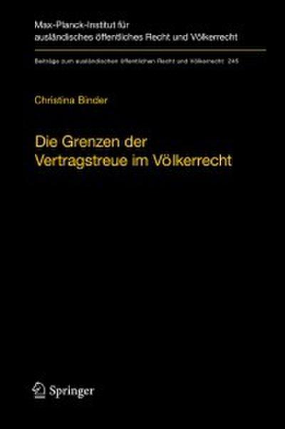 Die Grenzen der Vertragstreue im Völkerrecht