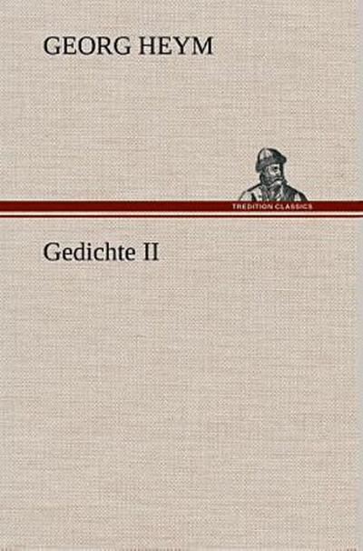 Gedichte II
