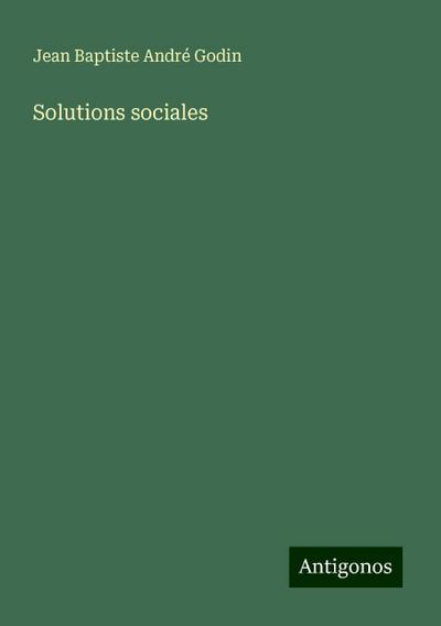 Solutions sociales