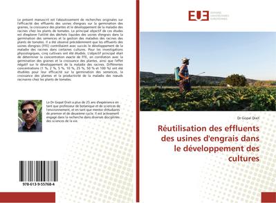 Réutilisation des effluents des usines d’engrais dans le développement des cultures