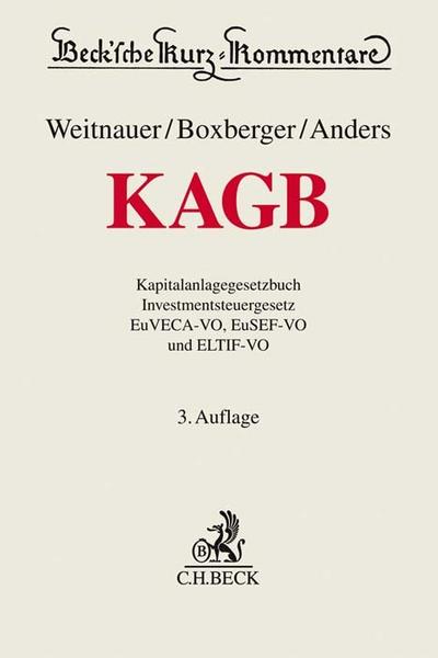 Kapitalanlagegesetzbuch. KAGB