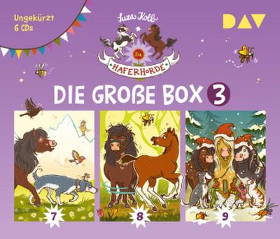Die Haferhorde - Die große Box 3 (Teil 7-9), 6 Audio-CD