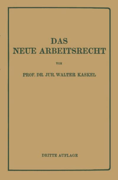 Das Neue Arbeitsrecht