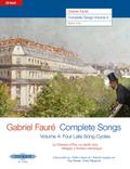 Complete Songs / Sämtliche Lieder (19061921), Band 4 -Ausgabe für Mittlere Singstimme und Klavier
