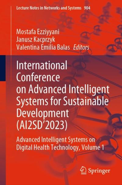 International Conference on Advanced Intelligent Systems for Sustainable Development (AI2SD’2023)