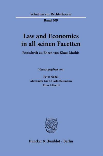 Law and Economics in all seinen Facetten.
