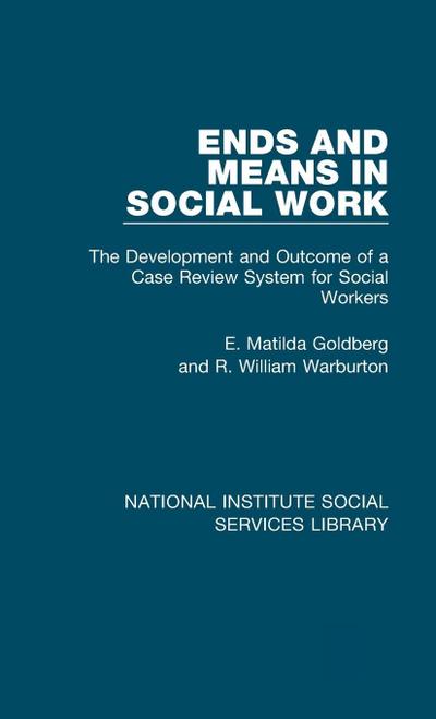 Ends and Means in Social Work