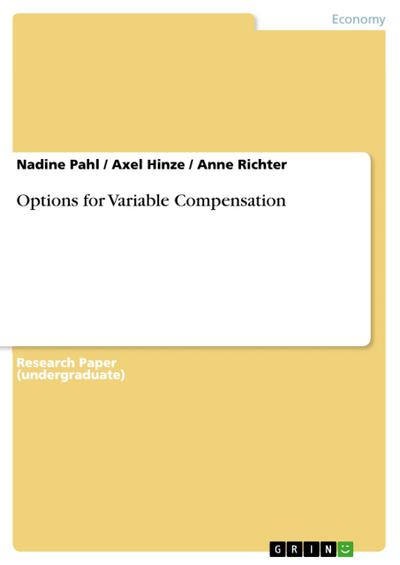 Options for Variable Compensation