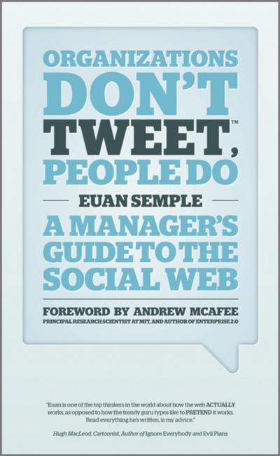 Organizations Don’t Tweet, People Do