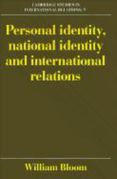 Personal Identity, National Identity and International Relations