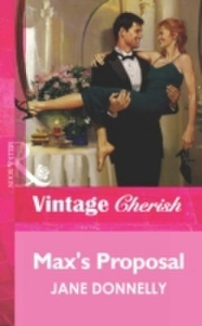 Max’s Proposal