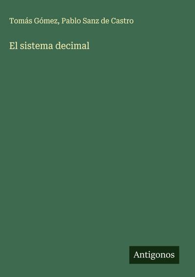 El sistema decimal