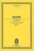 Streichquartett C-Dur: Tost-Quartette II Nr. 3. op. 64/1. Hob. III: 65. Streichquartett. Studienpartitur. (Eulenburg Studienpartituren)