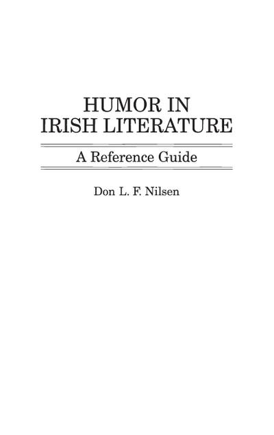 Humor in Irish Literature