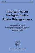 Heidegger Studies - Heidegger Studien - Etudes Hei