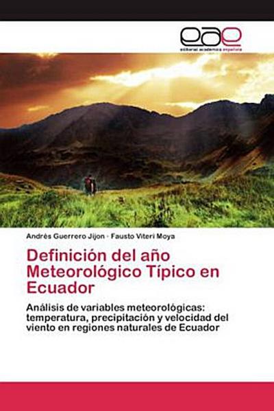 Definición del año Meteorológico Típico en Ecuador