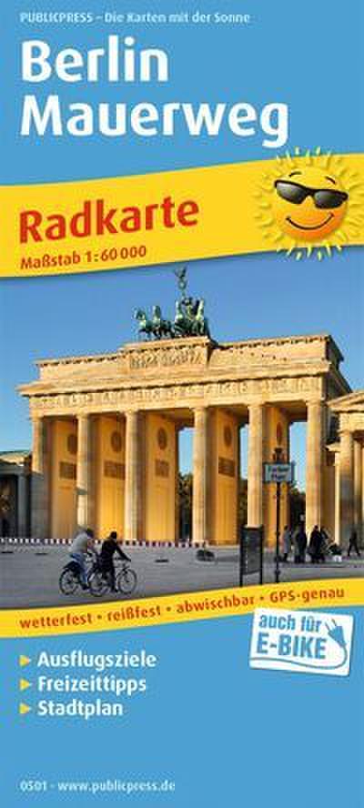 Berlin Mauerweg  1:60 000