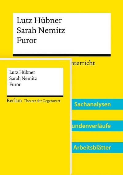 Lehrerpaket ’Lutz Hübner / Sarah Nemitz: Furor’: Textausgabe und Lehrerband