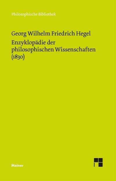 Enzyklopädie der philosophischen Wissenschaften im Grundriss (1830)
