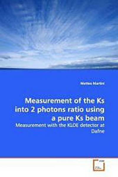 Measurement of the Ks into 2 photons ratio using a pure Ks beam