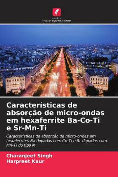 Características de absorção de micro-ondas em hexaferrite Ba-Co-Ti e Sr-Mn-Ti