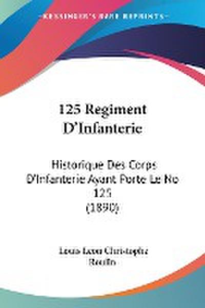 125 Regiment D’Infanterie