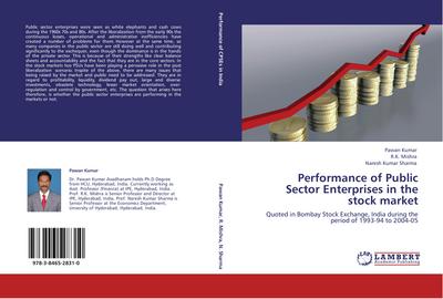 Performance of Public Sector Enterprises in the stock market