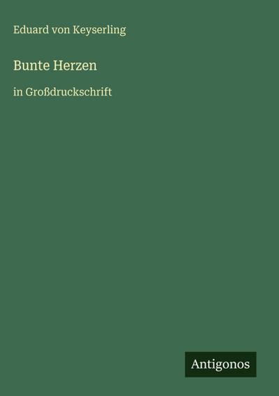 Bunte Herzen