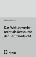Das Wettbewerbsrecht als Ressource der Berufsaufsicht